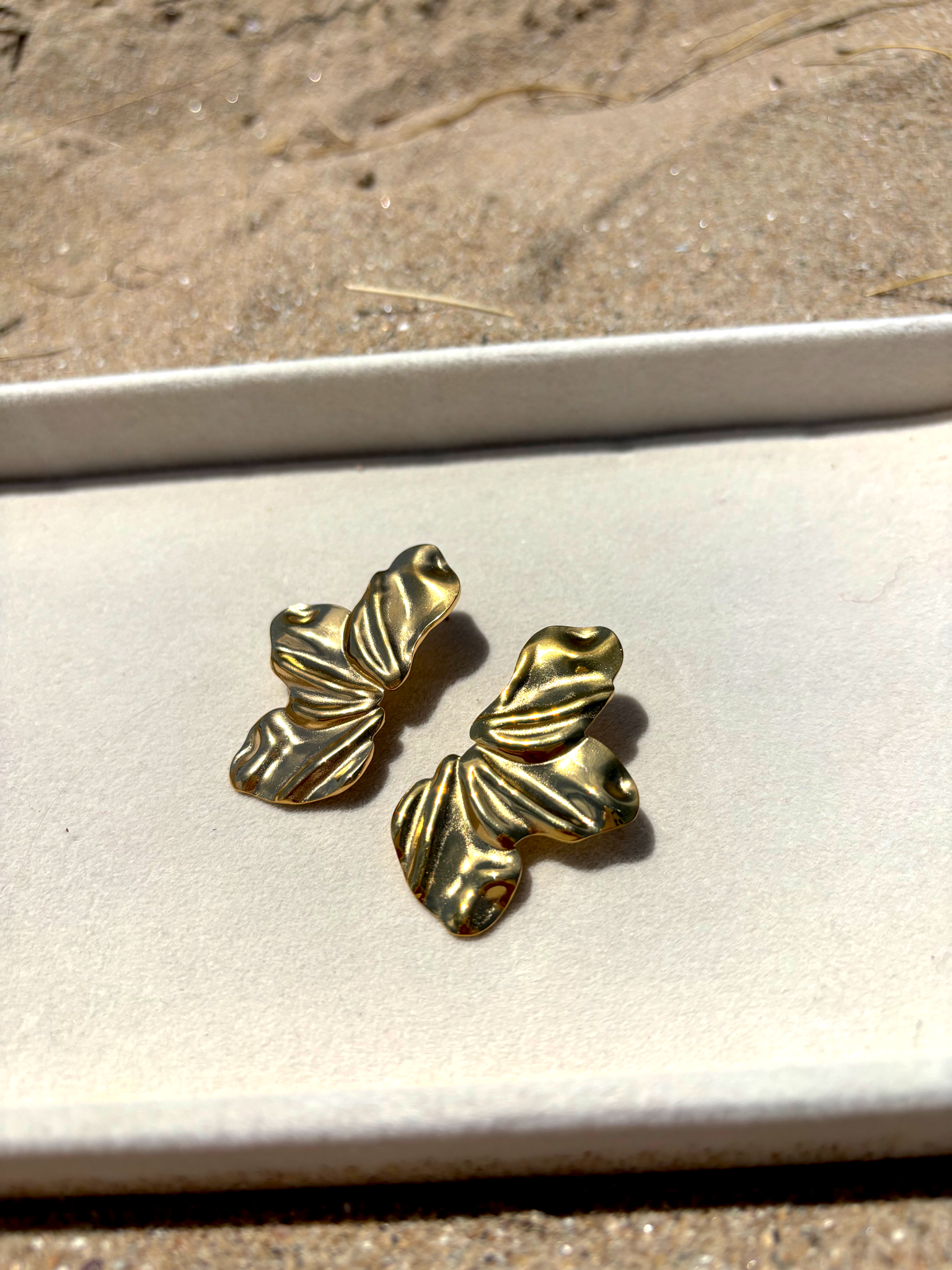 Boucles d’oreilles Fleur