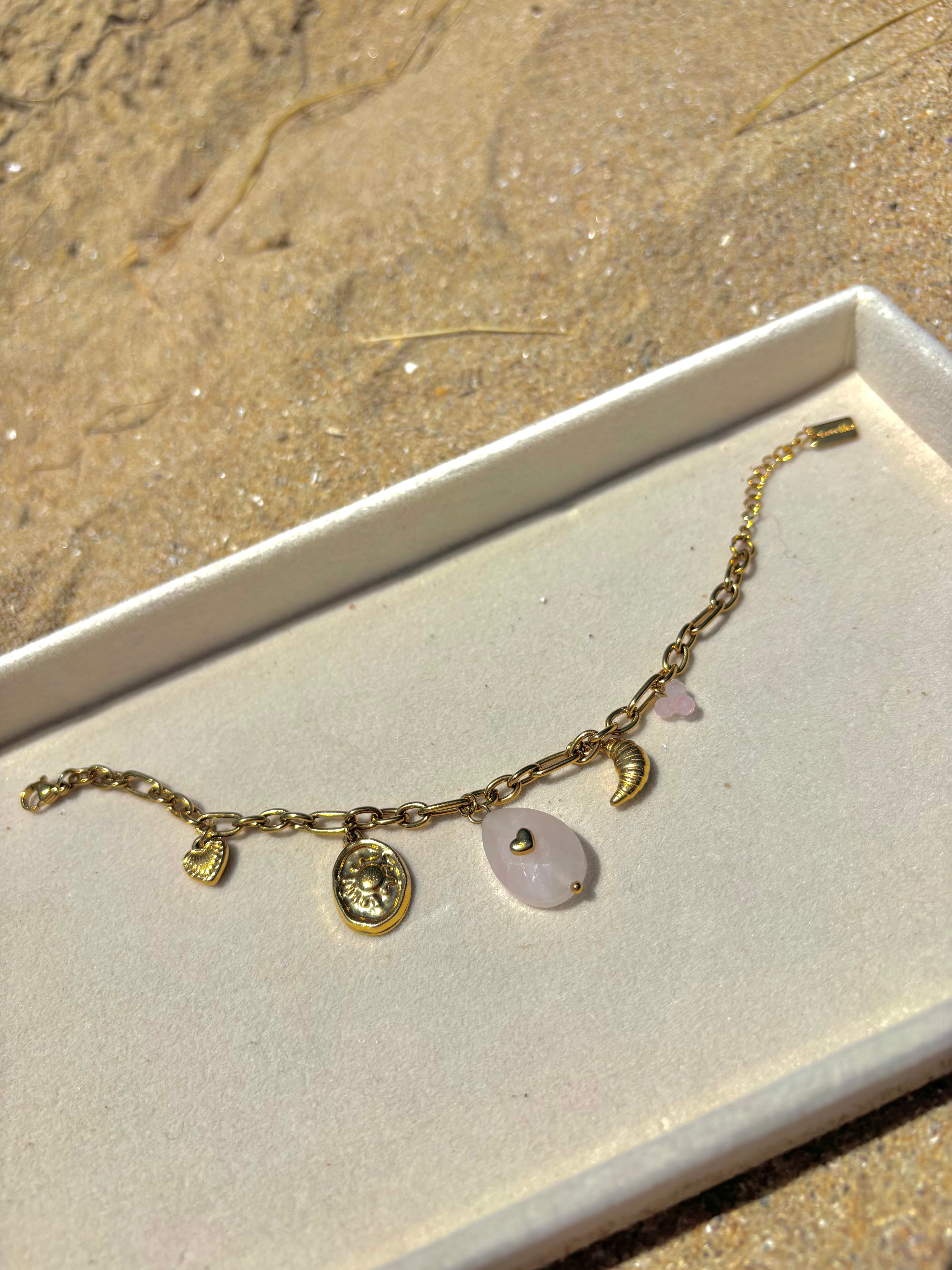 Bracelet Léa rose